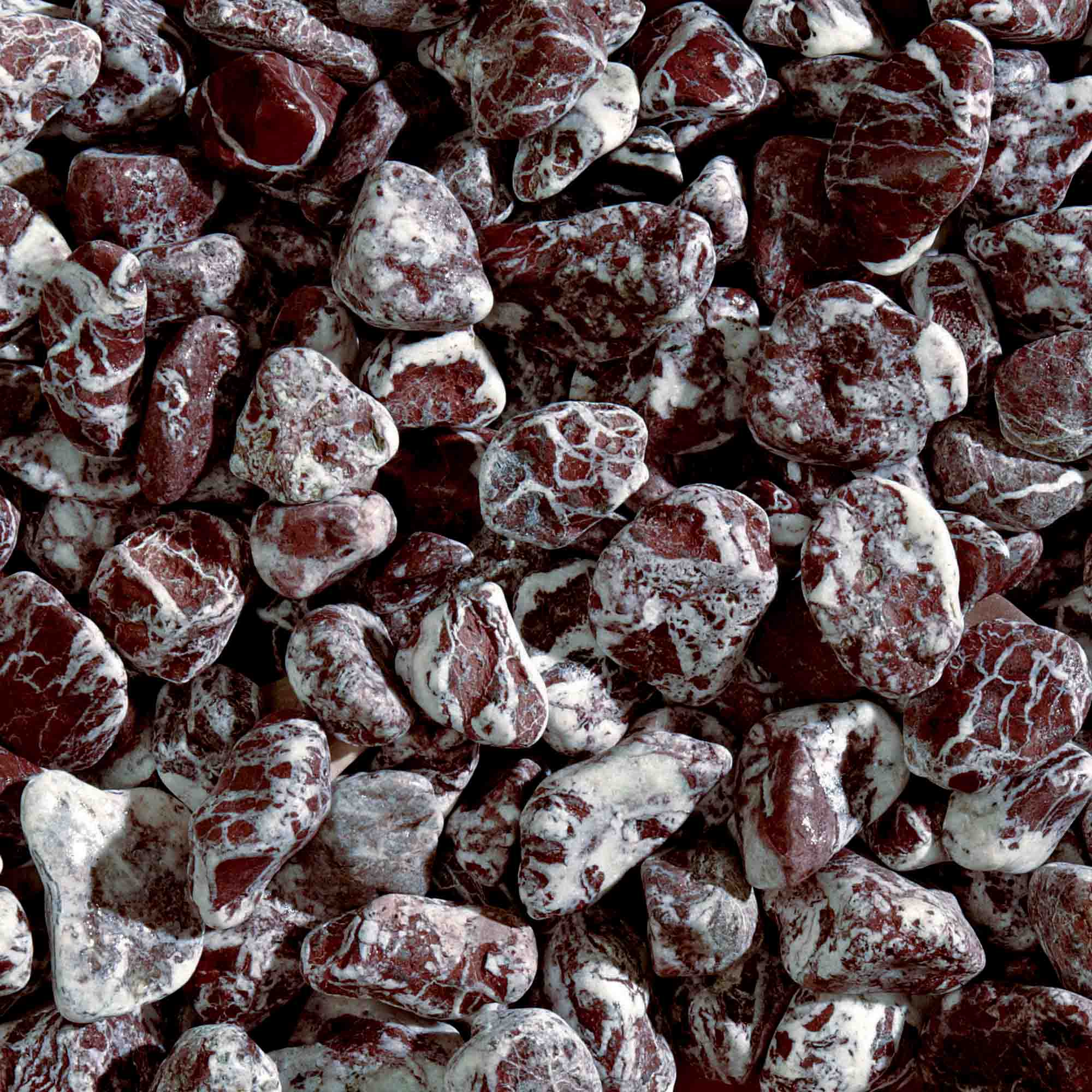 Okrasné kamene Rouge Royal 25 - 40 mm 20 kg