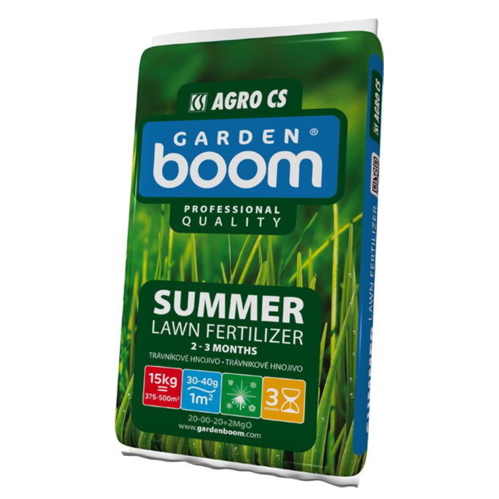 Garden Boom Summer trávnikové hnojivo 15 kg