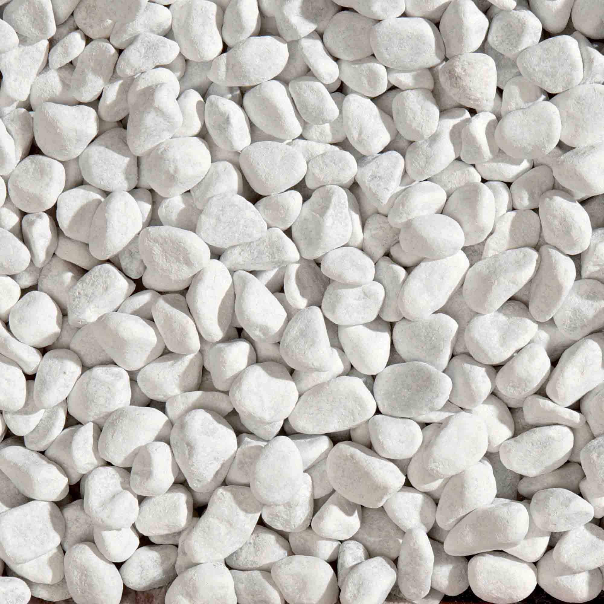 Okrasné kamene Bianco Carrara 15 - 25 mm 25 kg