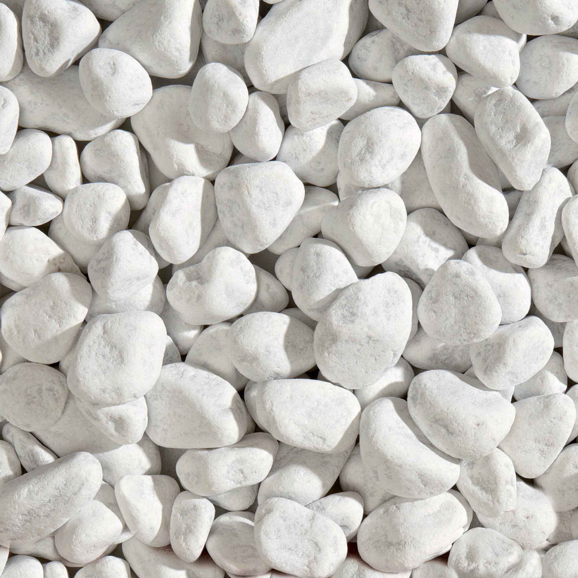 Okrasné kamene Bianco Carrara 25 - 40 mm 25 kg