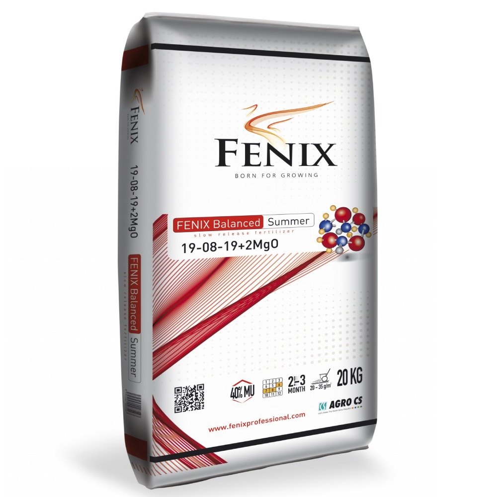 FENIX Balanced Summer trávnikové hnojivo 20 kg