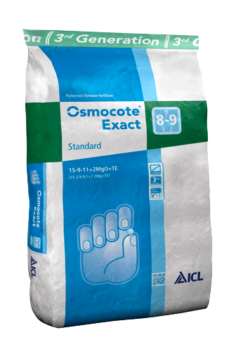 E-shop ICL Osmocote Exact 8-9M 15-9-11+2MgO+TE 25 kg