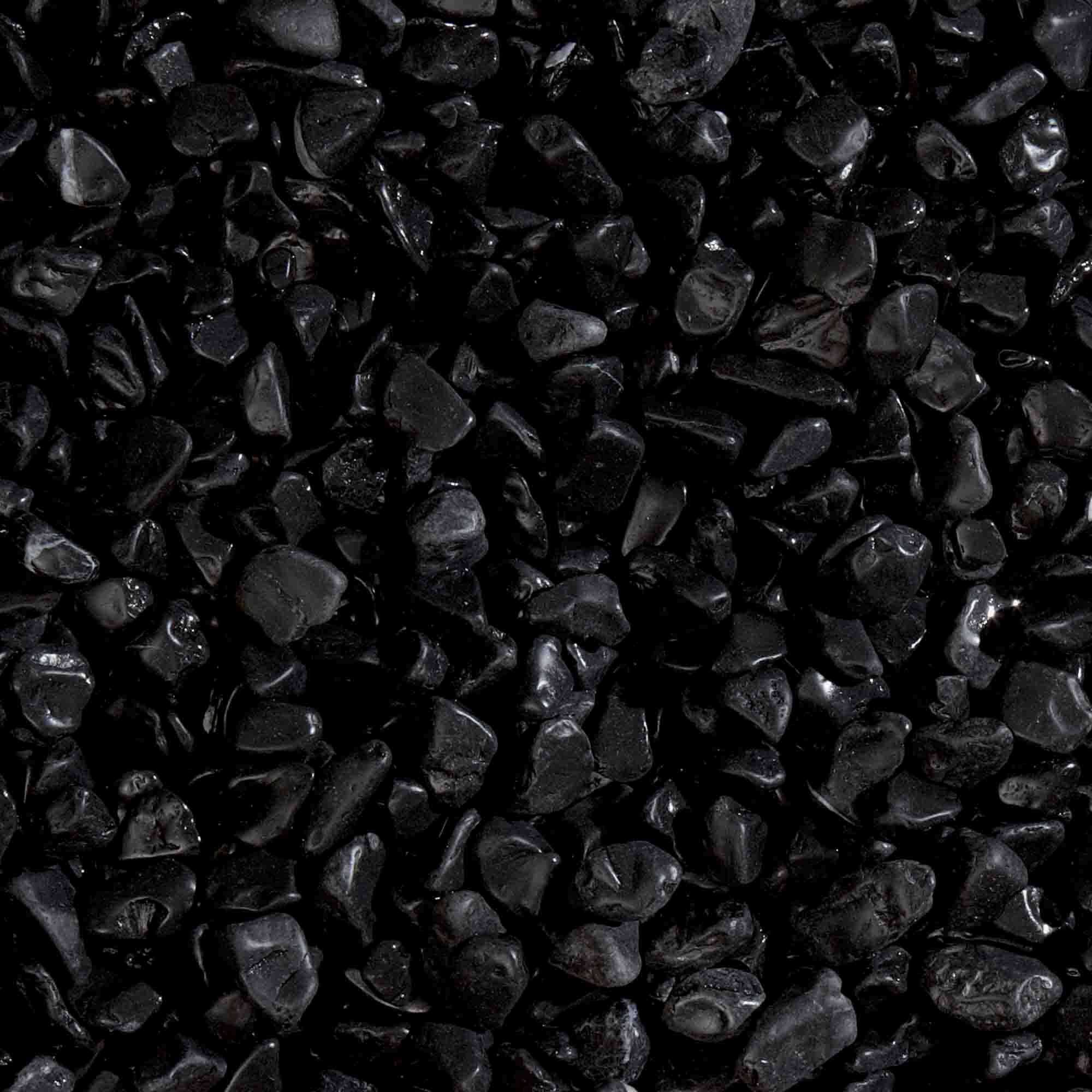 Okrasné kamene Nero Ebano 15 - 25 mm 25 kg