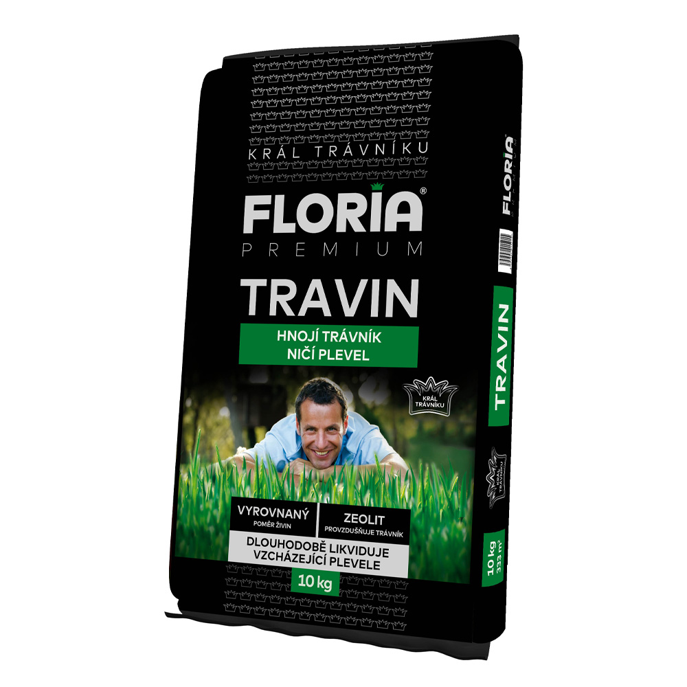 FLORIA PREMIUM trávnikové hnojivo Travin 10 kg