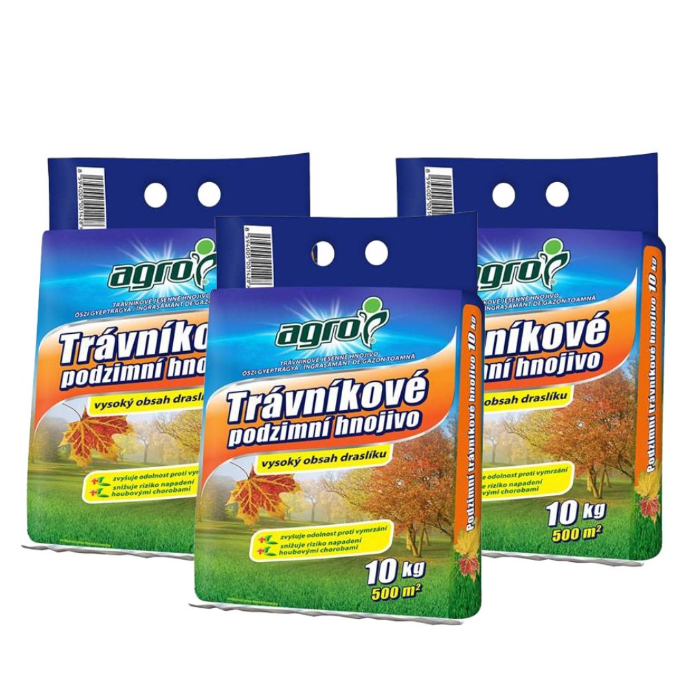 AGRO Jesenné trávnikové hnojivo 30 kg