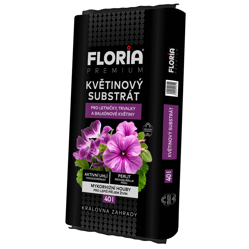 FLORIA PREMIUM Kvetinový substrát 40 l