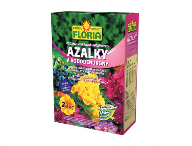 AGRO FLORIA Organominerálne hnojivo pre azalky a rododendróny 2,5 kg