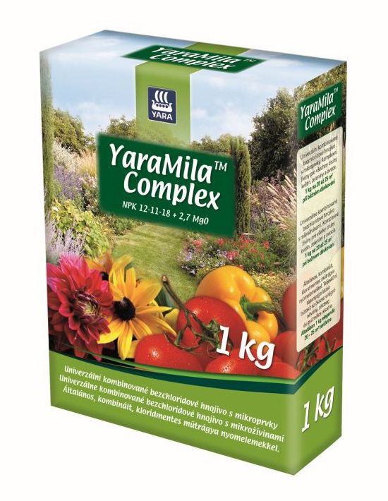 E-shop AGRO YaraMila Complex 1 kg (predtým Hydrokomplex)