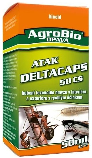 ATAK - DeltaCaps 50 CS (alt. K-Othrine) - 50 ml