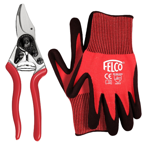 Nožnice FELCO 6 + rukavice M (darčekový set)