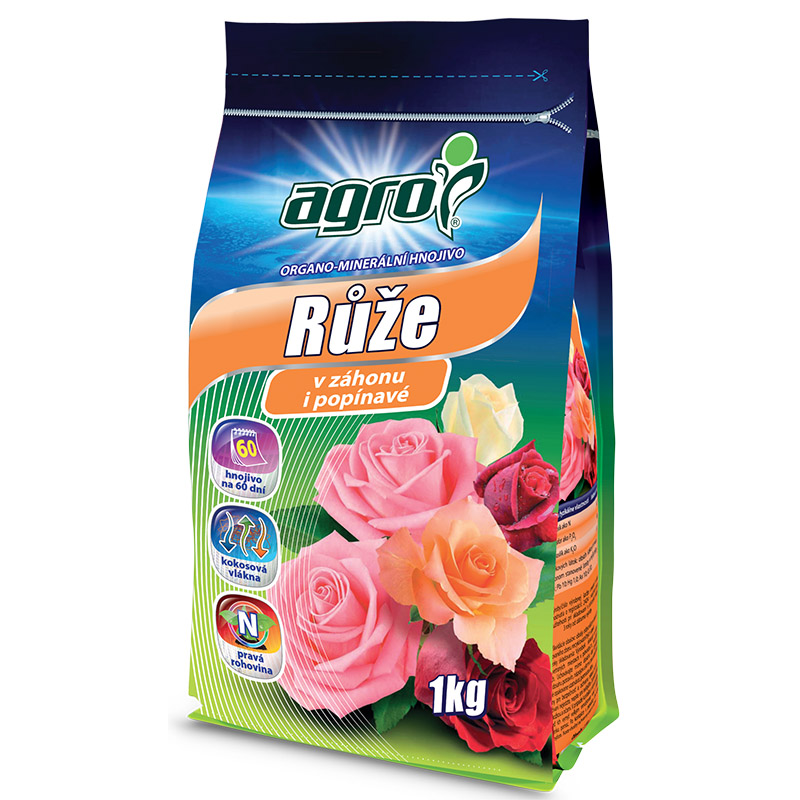AGRO Organominerálne hnojivo ruže 1 kg