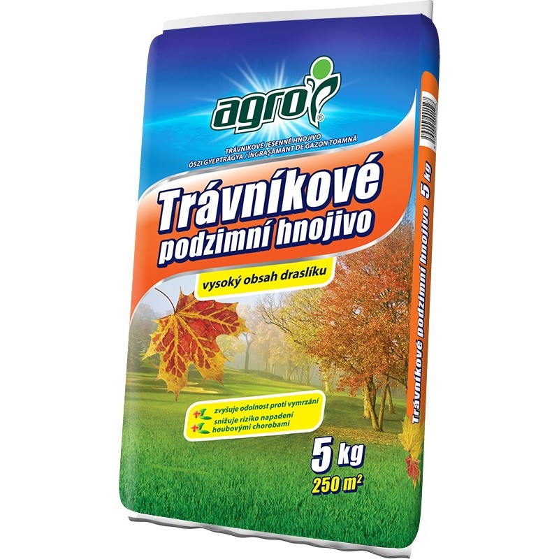 AGRO Jesenné trávnikové hnojivo 5 kg