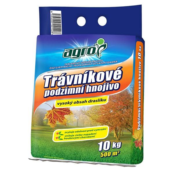 AGRO Jesenné trávnikové hnojivo 10 kg