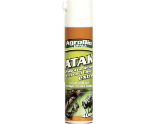 Atak- aerosol proti létajícímu a lezoucímu hmyzu Extra 400ml