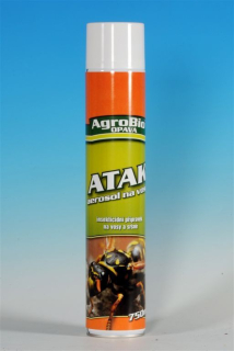 Atak- aerosol na vosy Extra 750ml