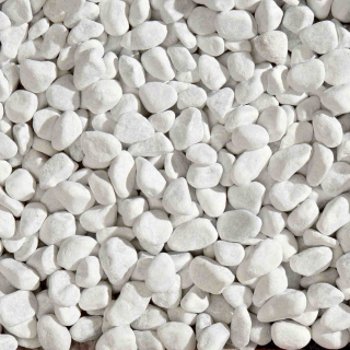 Okrasné kamene Bianco Carrara 15 - 25 mm 25 kg