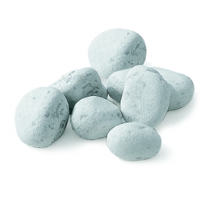 Okrasné kamene Bianco Carrara 25/40 mm 25 kg