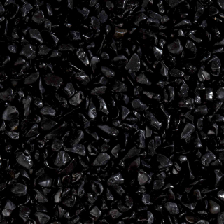 Okrasné kamene Nero Ebano 7 - 15 mm 25 kg