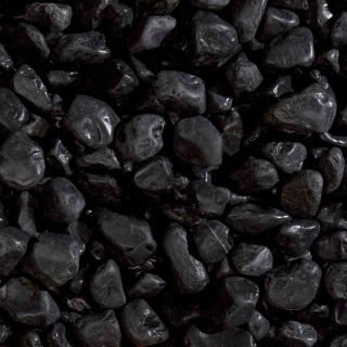 Okrasné kamene Nero Ebano 25 - 40 mm 25 kg
