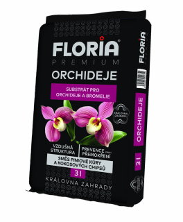 FLORIA PREMIUM Substrát pre orchidey 3 l