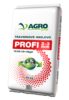 PROFI Trávnikové hnojivo 18-06-18+1MgO 20kg ( Agromix S )