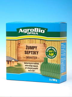 INBAKTER Žumpy a septiky - 3 x 100 g