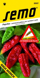 Paprika Naga Morich - extrémne pálivá