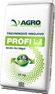 PROFI Trávnikové hnojivo 20-05-10+3MgO MINI ŠPECIÁL, 20 kg (1–2 mm)