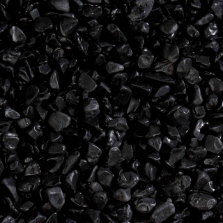 Okrasné kamene Nero Ebano 15 - 25 mm 25 kg