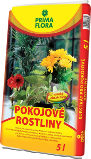 PRIMAFLORA substrát pre izbové rastliny 5 l