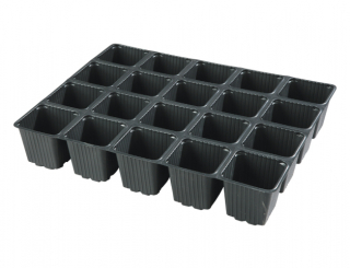 Sadbovač MULTI PL plastový 20 otvorov 6,5 x 6,5 cm