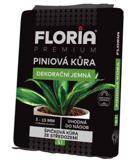 FLORIA PREMIUM píniová kôra JEMNÁ 5 l