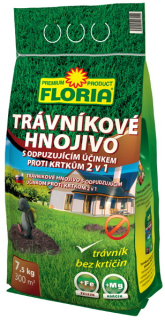 FLORIA trávnikové hnojivo proti krtkom 7,5 kg