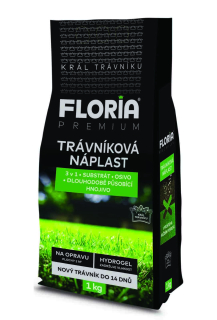 FLORIA PREMIUM Trávniková náplasť 3 v 1 1 kg