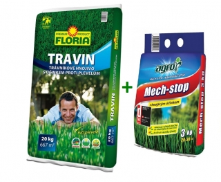   Agro Floria Travin trávnikové hnojivo 20 kg
