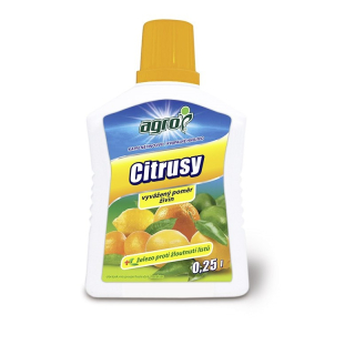 AGRO Kvapalné hnojivo pre citrusy 0,25 l