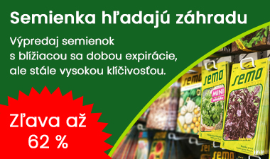 Výpredaj semienok